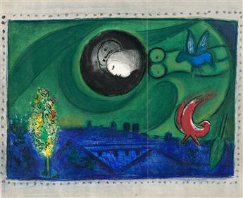 MARC CHAGALL Derrière le Miroir.